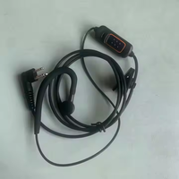 K/M port casque talkie-walkie casque écouteur avec micro PTT accessoires pour Motorola BF Carton casque étanche intra-auriculaire