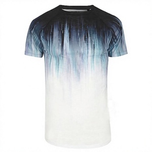 เสื้อยืดวิ่งกีฬาคุณภาพสูงสำหรับผู้ชาย ผ้าโพลีเอสเตอร์ถัก พิมพ์ลายดิจิทัล คอกลม แขนสั้น ทรงปกติ - Product Image 4