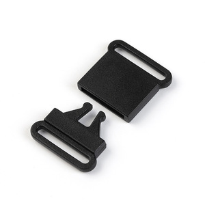 Hebilla de plástico con cierre de 20 mm de diámetro interior, negra, duradera, para bolsos - Product Image 3