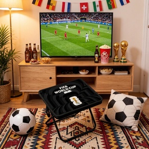 Chaise pliante compacte et portable sous licence <span class=keywords><strong>FIFA</strong></span> Coupe du Monde 2026 pour le camping en plein air et les événements sportifs de football - Product Image 5