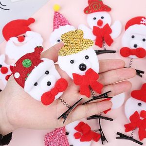 Accesorios para el Cabello con Pinza de Pico de Pato, Diseño Navideño de Muñeco de Nieve y Árbol de Navidad para Niños - Product Image 6