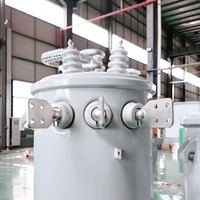 Transformador de Distribución Trifásico de 375 250 167 100kVA, 50/60Hz, Enfriamiento ONAN, Montaje en Poste, Bobinas de Cobre/Aluminio, Certificado CE y CUL