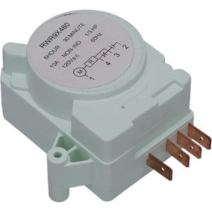 Temporizador de Descongelación WR9X480 120V 10A 6 Horas 30 Minutos para Refrigerador, Reemplazo para Satisfacer la Demanda - Product Image 1
