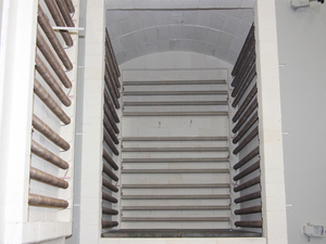 전기 트롤리 유형 이중 문 자동차 바닥 대차 난로 실험실 난방 장비 강화로 - Product Image 2