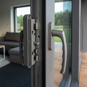 Puerta Corredera de Aluminio de Alta Resistencia para Penthouse, Puerta de Vidrio con Rotura Térmica a Prueba de Huracanes para <span class=keywords><strong>Terraza</strong></span> en Azotea - Product Image 6
