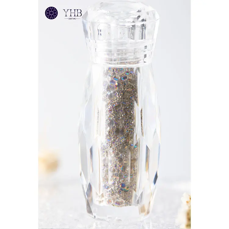 Fabriek Groothandel Mini 5G Kristal Kraal Micro Glas Kraal Kristal Zand Strass Voor Nail Art Make-Up Diy Ambacht