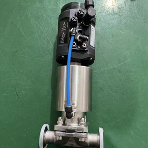 2205 ไดอะแฟรมควบคุมแบบนิวเมติกไทเทเนียมชนิดหน้าแปลน DN10-DN100 125C โครงสร้างไทเทเนียมช่วยเพิ่มความทนทาน - Product Image 4