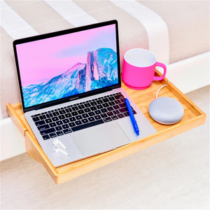 Mobilier simple cadre de <span class=keywords><strong>lit</strong></span> amovible plateau table de <span class=keywords><strong>lit</strong></span> superposé en bambou étagère de chevet pour tête de <span class=keywords><strong>lit</strong></span> - Product Image 2