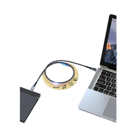 NOUVEAU Câble de données double type C 40 Gbps Câble USB C Câble de transfert de données USB-C PD100w 240W 5A 40 Gbps 8K 60HZ Vidéo Câble USB4 Thunderbolt4