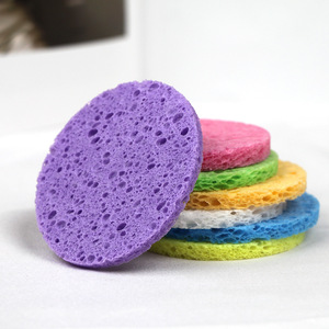 Discos de Limpieza Facial Comprimidos Redondos, Esponja Desmaquillante de Pulpa de Madera y Algodón para el Cuidado de la Piel Facial, 1000 Unidades, Origen Shenzhen - Product Image 1