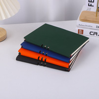 Agenda en cuir végétarien imperméable personnalisé carnet de notes, avec couverture souple A5 imprimée agenda et agenda personnalisés vente en gros
