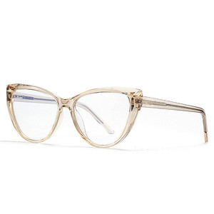 Monturas de Gafas de Moda con Diseño de Ojo de Gato, Personalizables con Logotipo, Bloqueo de Rayos Azules, TR90, Anti Luz Azul, para Mujer - Product Image 5