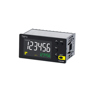 Contador Digital Industrial T6FC 48*96 de 6 Dígitos con Pantalla LCD, Contador de Lotes Preestablecido, Medidor de Longitud, 2 Relés de Alarma, RS485, Pulsos de Alta Velocidad - Product Image 1