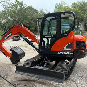 Doosan DX60 Pelles hydrauliques sur chenilles d'occasion Mini Medium Large 5-50T Multi-Scene Vérifié Haute Valeur Pratique DH55D DH60 DH80 - Product Image 1