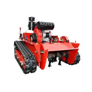 500mm 800mm pengendali jarak jauh miring mesin pemotong rumput lapangan kebun 9HP harga kualitas tinggi