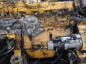 Bom trabalho construção máquinas usadas motor diesel assy 6d95 Motor - Product Image 3