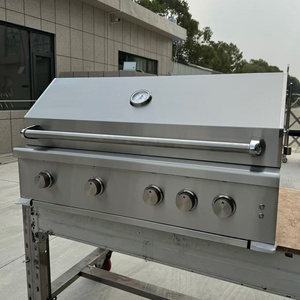 เตาบาร์บีคิวแก๊สอินฟราเรดสแตนเลสแบบฝัง 4 หัวเตา ขนาด 42 นิ้ว รุ่น HU-BG24048 สำหรับใช้งานกลางแจ้ง - Product Image 5