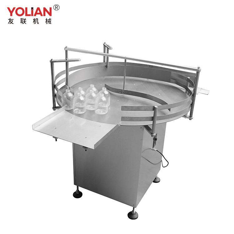 XZJ-2A Автоматическая круглая упаковочная машина роторний пластиковый стекло сортировочная машина для бутылок Стеклянная бутылка для сортировки поворотный столик для кормления
