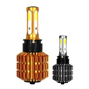 3 lado ac/dc 8-80V faro motocicleta frente COB motocicletas led la luz de la cabeza de los faros de los accesorios del bulbo - Product Image 1