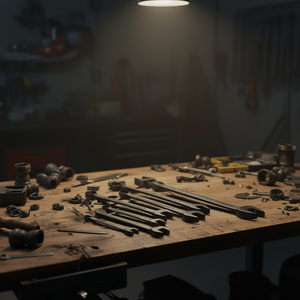 Jeu de clés mixtes jumbo de 6 pièces, métriques de 35 mm à 50 mm, en oxyde noir, qualité industrielle, outils manuels - Product Image 2