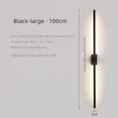 100cm nero