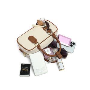 Bolso Bandolera de Piel Auténtica con Logotipo Personalizado, Impermeable y Ecológico, con Cierre de Cremallera, Bolso Pequeño para Mujer - Product Image 5