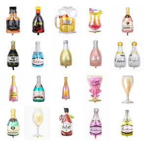 Venta wholesale fashion high quality luxury Fiest celebration decoration Material decorative congratulations Globus for parties - Product Image 1