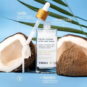 OME Truly Explosions <strong>Shaving</strong> Essence Oil Liquid Soothing Skin Moisturizing <strong>Cocoa</strong> Cloud Coconut Vanilla Beard Oil for Men's - Product Image 3