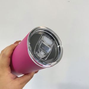 25 Packs Matt Macaron 20Oz Speaker <b>Music</b> Tumbler With Colored Straw for Uv Dtf Wraps Heat Press Printing - Product Image 4
