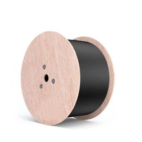 Kabel Jaringan Cat6 Lan 23AWG Tembaga Padat 4 Pasang 8 Inti 550MHz 1000Mbps UTP HDPE LSZH Kabel Patching Ruang Server