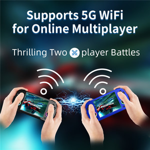ANBERNIC RG40XX H 64 Bit Linux <span class=keywords><strong>Retro</strong></span> palmare <span class=keywords><strong>Console</strong></span> di gioco 4.0 ''ips schermo supporta 5G WiFi BT uscita HD-TV RG40XXH per PSP PS1 - Product Image 4