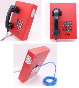 Téléphone pour détenus KNTECH, certifié IP55, Wi-Fi activé, SOS, anti-corrosion, téléphone filaire pour les écoles et les lieux publics extérieurs, fabriqué en Chine - Product Image 5