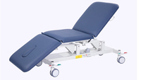 Table d'examen médicale électrique portable de luxe pour clinique et centre de physiothérapie, garantie 3 ans