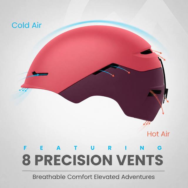 Ski Helmet-Snow Sport/Snowboard Helmet for Men Women Youth (Polycarbonate Expanded Polystyrene)