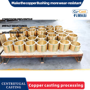 ตลับลูกปืนแบบหน้าแปลนทำจากทองเหลืองบรอนซ์ชิ้นส่วนเครื่องบดรูปกรวยปรับแต่งได้ C83600 - Product Image 5