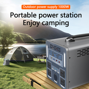 Portable Outdoor <b>Mobile</b> Power Supply Large Capacity Self-Driving Camping Live Emergency Battery Household <b>Solar</b> Car Bank 1000W L - Product Image 6