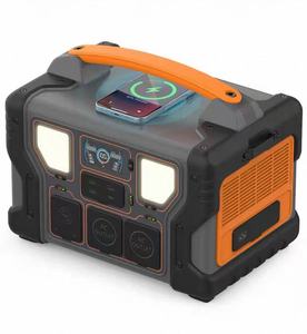 Station d'alimentation portable au lithium-ion 1200W à onde sinusoïdale pure pour le camping, la maison, la sauvegarde d'urgence et l'utilisation en camping-car, démarreur de batterie, générateur <span class=keywords><strong>solaire</strong></span> - Product Image 1