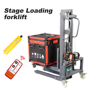 <span class=keywords><strong>Mini</strong></span> Montacargas, Elevador de Carga Pequeño, Apilador de 300 kg, Montacargas Portátil con Batería de Litio, Grúa Apiladora - Product Image 6