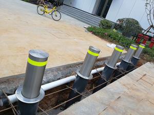 Ingrosso 219 mm completamente automatico dissuasori idraulici retrattili Post per parcheggi stradali - Product Image 3