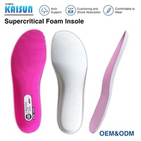 Semelles en mousse EVA super critique KS |   Semelles orthopédiques personnalisées OEM/ODM durables anti-fatigue avec soutien de la voûte plantaire pour la course à pied longue distance