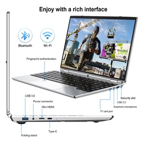 Nueva llegada HL140S 14 pulgadas Yoga Business Notebook PC N95 <span class=keywords><strong>16GB</strong></span> <span class=keywords><strong>DDR4</strong></span> <span class=keywords><strong>RAM</strong></span> 2TB SSD pantalla táctil ordenador portátil para el hogar y la Oficina - Product Image 5