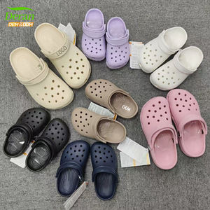 Sandalias Clásicas Deran OEM con Agujeros para Adultos, Zuecos de Playa Informales para Viajes, Pareja y Familia, Calzado Personalizado - Product Image 1