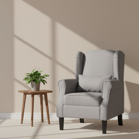 Fauteuil inclinable manuel à une place avec fonction rafraîchissante pour salon