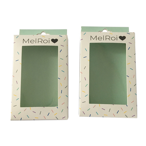 custom printing baby pacifier clip teether holder storage packaging box