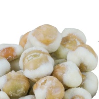 Spécialité chinoise, pois verts épicés frits, en-cas croustillants