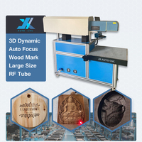 JX AUTO CNC Bol en bois sculpté Gravure 3D Dynamic Focus Laser Marquage Machine à graver
