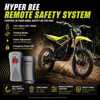 Moto tout-terrain électrique authentique Surron Hyper Bee 2026 58V 22Ah 8KW, vitesse maximale 65 km/h, pour adulte