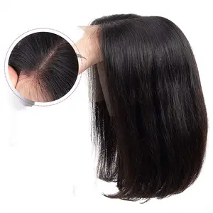 ए. यू. थोक 100 ब्राजील मानव बाल विग वास्तविक मानव बाल उच्च घनत्व सीधे मानव बाल 13x4 ललाट laceBob विग महिलाओं के लिए
