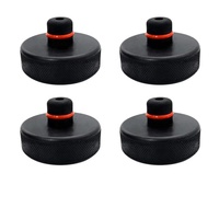 4 adaptateurs de cric de levage de haute qualité pour Tesla Model 3/Y/S/X |   Outil de protection en caoutchouc de qualité supérieure pour cric, accessoires automobiles