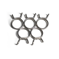 Fabricants en gros personnalisé en acier inoxydable à double ressort métal acier au carbone petit ressort de torsion ressort de torsion en spirale